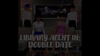 Bibliotheksagent in: Double Date