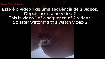 Bruna Silva Hotwife - Called the eater at home while the cuckold was working - With subtitles in English and Portuguese