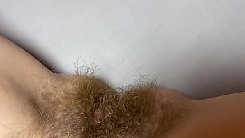 10 minutes of hairy pussy admiration big bush closeup