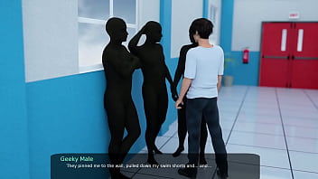 Versione finale di MILFY City - Storia completa di Delilah (audio sessuale aggiunto) - Un gioco di umiliazione pubblica avanti e indietro a scuola con un compagno di classe (solo scene/nessun commento)