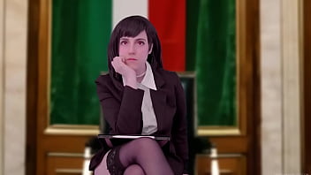 Tifa Lockhart partecipa alla riunione del Senato italiano
