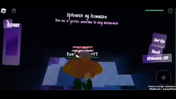 Roblox cow girl gets cummed in twice by a noob