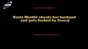 ヒジャブイスラム教徒の女性が夫を騙し、ヒンズー教の少年に犯される