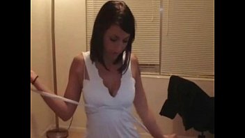 Amateur Brunette Stripsteases Suck And Fuck