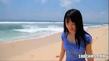 Mizuki Hoshina Beach non nude